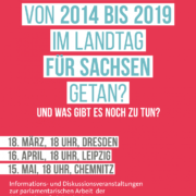 Was hat die SPD im Landtag für Sachsen getan? - Eine Veranstaltung der SPD-Fraktion im Sächsischen Landtag