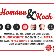 Homann & Koch. Im Gespräch mit Petra Köpping und mit euch.