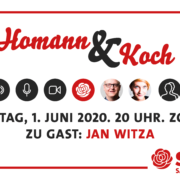 Homann & Koch. Im Gespräch mit Jan Witza und mit euch.